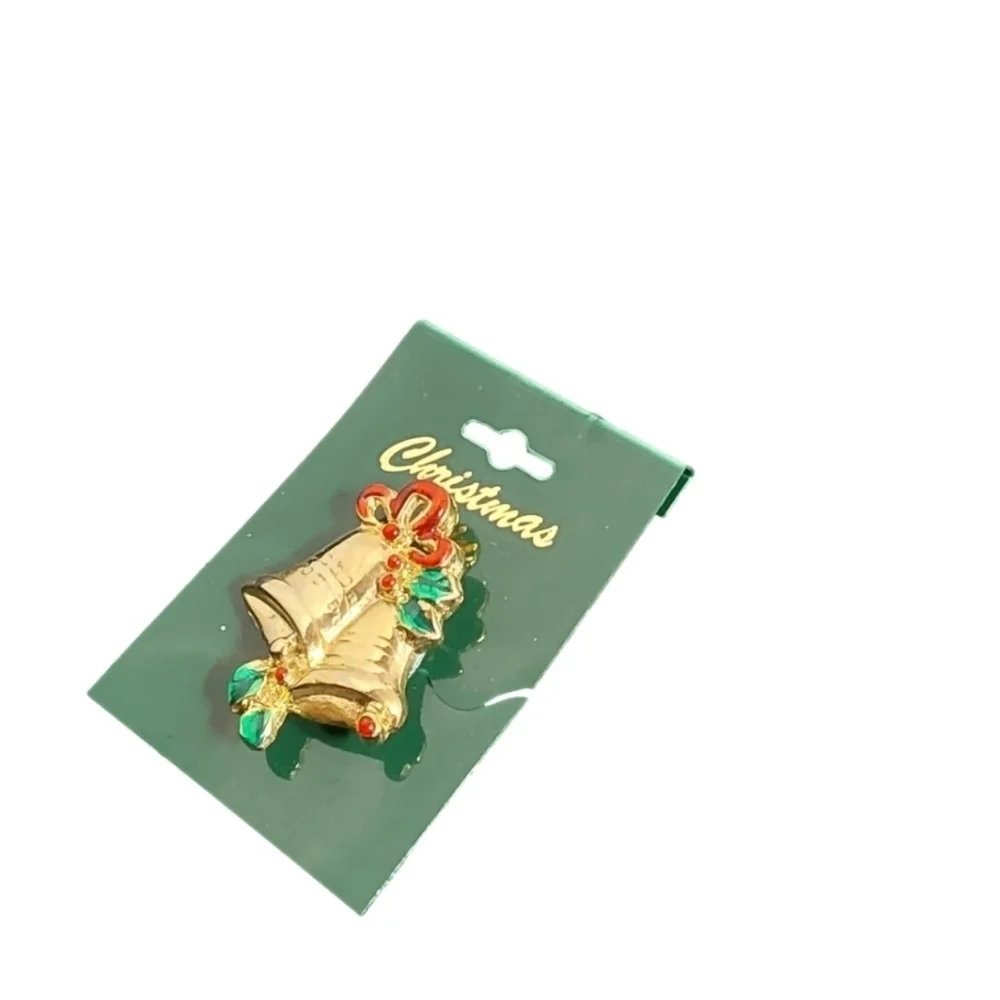 CHRISTMAS BELL‎ BROOCH